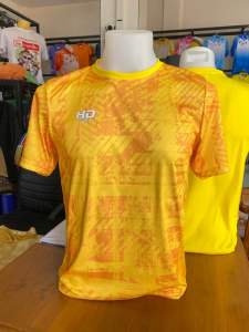เสื้อคอกลมสีเหลืองแบรนด์HD