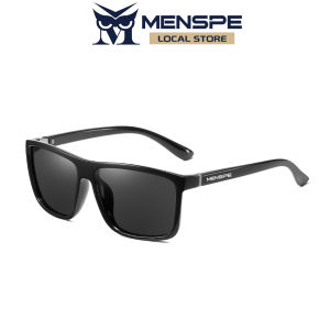 MENSPE Men Sunglasses Polarized Classical Fashion Glasses UV400 Sunglasses Outdoor Activities Sports Sunglasses Driving Fishing Racing Eyewear Non-slip PC Temples Sun Glasses