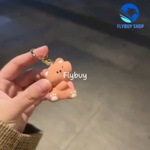 FLYBUY 2in1 Magnetic Cute Bear Pendant Keychain: A Perfect Gift for Best Friends