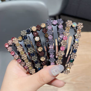 Adult Womens Hair Accessories Diamond BB Pin up Clips Side Hairpins Bangs Holding Clamps Fashionable Korean Style Hair Accessories