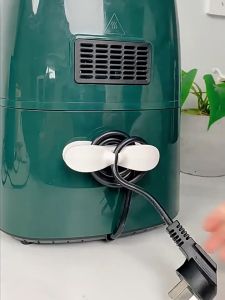 Cable Organizer Cord Winder Wire Cord Wrapper Wire Clip Plug Holder Kitchen Appliances Wrap Cab 电线缠绕器