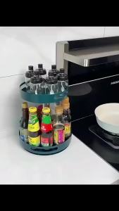 Multi-Purpose Rotating Storage Rack Carbon Steel