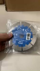 Lưỡi cắt Caowang 133mm dùng cho máy cắt rãnh tường cắt gạch đá bê tông hàng chính hãng