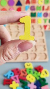 Jackjacktoys Mainan Edukasi Anak Balita Puzzle Kayu 3D Angka Alphabet dan Bentuk Mainan Kayu