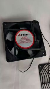 220V 120mm Electronics Chassis Blower Fan Made of Plastic/Metal/Cover