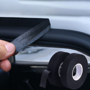 Nhung Đen Cáp Điện Băng Dây Ô Tô Dây Bó Chống Cháy Khung Dệt Bó Tùy Chỉnh Phù Hợp Với Xe Ô Tô Phim