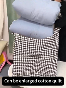 Deli Vusign 110/140L Stackable Wardrobe Organizer with Dual Zipper and Dustproof Cover