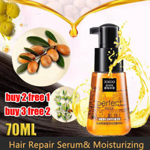 Skinvise Perfect Hair Oil Serum 70ml Moroccan Argan Damaged Hair Treatment Oil Anti-Frizz Improve Hair Split Ends Curler Soften Hair Serum
