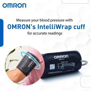 Omron Blood Pressure Monitor BPM Machine Automatic Digital Upper Arm IntelliWrap Cuff HEM-FL31