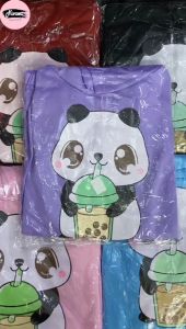 Setelan Sweater Hoodie Panda Boba | Baju Anak-Remaja