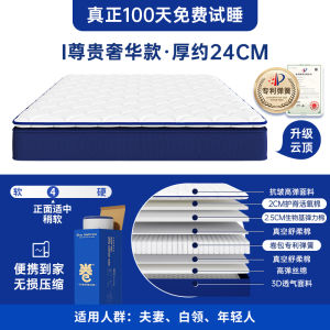 Compressed Latex Spring Mattress Box Bedroom Home Use Soft Brand Name 20mm Thick Dormitory Foldable Mattress Independent Bag Springs