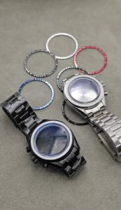 High Quality VK63 39.7mm MoonSwatch Chronograph Metal Case Bezel Fashion Business Watch Sealed Back Moon Watch