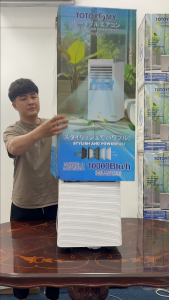 Điều hòa di động TOTOYOMY TIW-A100C 3 trong 1: làm lạnh từ 16-32 độ hút ẩm lên đến 24L/ngày và chế độ quạt gió giúp căn phòng luôn được mát mẻ khô thoáng tạo cảm giác cực kỳ dễ chịu