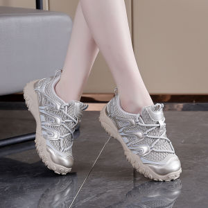 Womens Autumn Winter New Anti-slip Wear-resistant Large Size Lightweight Outdoor Climbing Shoes Professional Hiking Shoes