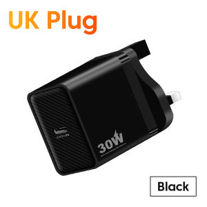 Elough Single Port 30W Super Fast Charge Type C Charger For iPhone 16 15 Samsung Xiaomi Phone Charger Adapter QC3.0 Wall Plug