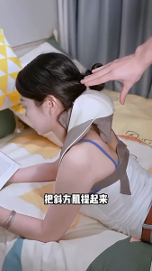 NEENCA ไฟฟ้านวดกระดูกสันหลังส่วนคอไหล่และคอนวดมัลติฟังก์ชั่นไหล่หลังเอวเคาะนวดที่บ้าน