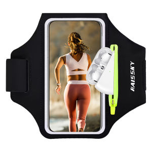 HAISSKY Classic Zipper Pocket Running Bags Men Women Outddor Sports Touch Screen Armband Wrist Pouch For iPhone Samsung Xiaomi