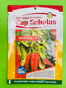 Benih Cabai Cabe Rawit MUSTIKA isi 2000 biji Cap Sebelas F Benih Cabai Untuk Kebun Seeds Untuk Makanan Pedas - Lazada