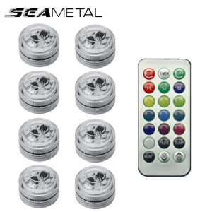 ไฟรถยนต์แสงธรรมชาติ SEAMETAL พร้อมรีโมทคอนโทรลไร้สาย 13 สี ไฟเก๋ง โคม ไฟแวดล อัตโนมัติ