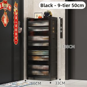 ZHUSHANXIA | Dustproof Security Shoe Cabinet for Home Entrance