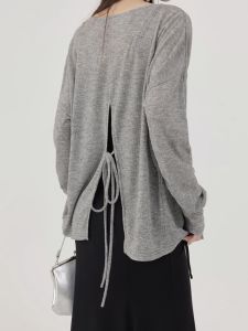 Áo Len Cardigan Mỏng Chống Nắng Mùa Hè Cho Nữ Áo Khoác Ngoài Váy Dây Cổ Chữ V Dài Tay Thường Màu Trơn Phong Cách Ngọt Ngào