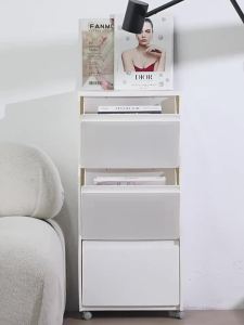 Tủ Lưu Trữ Gập Đựng Dưới Bàn Di Động và Có Thể Đặt chồng