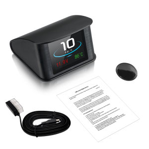 P10 OBD2 HUD Màn Hình Hiển Thị Trên Kính Lái Ô Tô TFT LCD Đồng Hồ Đo Tốc Độ Kỹ Thuật Số Máy Tính Trên Xe Tự Động Với Đồng Hồ Đo Mức Tiêu Thụ Nhiên Liệu Và Nhiệt Độ Nước