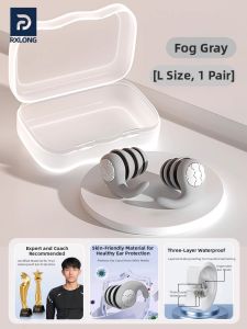 REXUELONG | Waterproof Silicone Earplugs