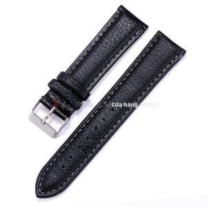 Dây Đeo Đồng Hồ Bằng Da PU Họa Tiết Vải Thiều Dây Đeo Cổ Tay Phổ Thông Cho Seiko Rolex 16mm-22mm Kích Thước Vòng Tay Chống Nước Dành Cho Nam Nữ