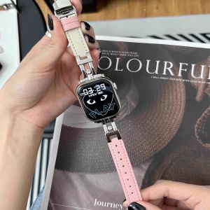 New Huawei WATCH Fit4 Strap Womens Sports Quick Release Fashionable Leather Butterfly Buckle 1669Y Personalized Smartwatch Band