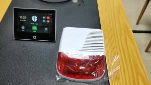 CPVAN Outdoor Wireless Siren 110dB Sound For Home Security Burglar Alarm System 433mhz Accessory Use With Host