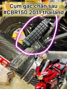 Cụm cao su gác chân trước #CBR150 2011 thailand
