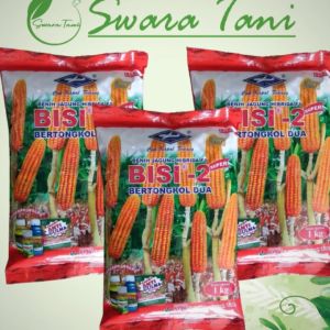 Benih Jagung Hibrida Bisi - 2 1kg Tongkol 2 Kapal Terbang Original