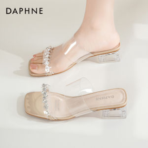 Daphne | French Style Summer Wear One Band High Heel Sandals