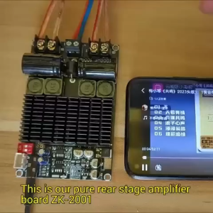 ⚡ส่งเร็ว ในไทย⚡ZK 2001 แท้ แอมป์ 2001 แอมป์จิ๋ว 100W*2 TPA3221 แอมป์ขับซับ DC 18-30v แอมป์จิ๋วแรงๆ18v แอมป์จิ๋วขับซับ