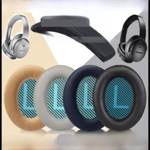 ปลอกหูฟังแบบนุ่มสำหรับ BOSCH QC35 II QC15 QC25 AE2 AE2i AE2w พร้อมแถบแมตช์สี ปลอกหูฟังแบบอเนกประสงค์สำหรับหูฟังดิจิตอล