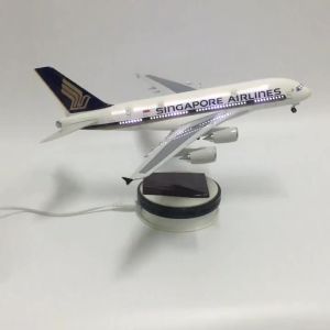2025JASON TUTU 47เซนติเมตรเรซิ่น D Iecast 1/150ขนาดสิงคโปร์สายการบินแอร์บัส A350เครื่องบินรุ่นเครื่องบินที่มีไฟ LED และล้อเครื่องบิน