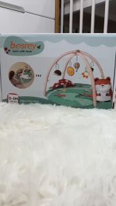 🎈เพลยิมโมบายเด็ก 0+ขั้นไป🎈Besrey เพลยิม เพลยิมเด็ก เพลยิมโมบาย 7 in 1 playMat เหมาะสำหรับเด็กแรกเกิด-12 ขวบ เพื่อพัฒนาการของเด็ก  สินค้านำเข้าจากเยอรมัน