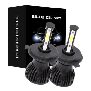 Đèn LED Xe Hơi X15 Bốn Mặt COB Phát Sáng H7 9005 Đèn Pha Trước H11 Đèn Chống Sương Mù H8 H4 9006 Đèn Pha LED Cho Xe Hơi