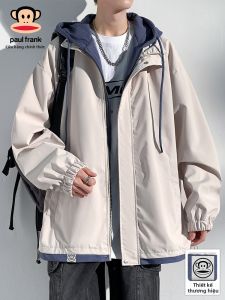Paul Frank | Áo Khoác Hoodie Nam Đôi Giả Cặp Trẻ Trung Mùa Xuân
