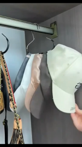 Superbaby ที่แขวนแหวน ไม้แขวนหมวก กันลื่น เหมาะสำหรับแขวนหมวก ผ้าพันคอไหม แขวนแบบเรียบง่าย รุ่น.N11