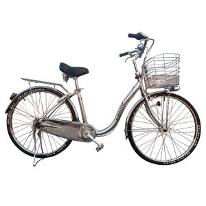 Japanese-Style Inner 3-Speed Bicycle Fully Enclosed Chain Box S Curved Low Span Middle-Aged and Elderly Female City Work Clothing Retro