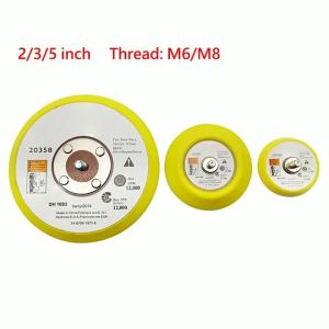 Polishing Sanding Disc Backing Pad Car Polisher Pneumatic Sander For Auto Polishing Machine Abrasive Tool Backing Pads