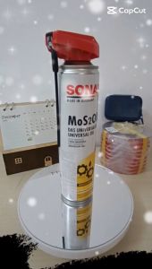 Chai xịt dầu bảo vệ chống rỉ sét và bảo quản MoS2Oil Sonax 339400 400ml - Tốc độ 247 vòi xịt 360 độ chống ăn mòn hòa tan rỉ bôi trơn