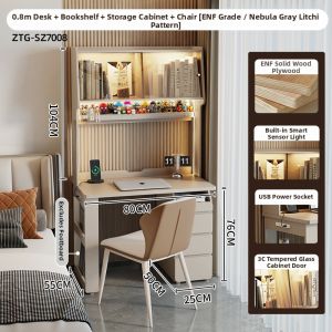 ZUNTONGGE | Cream Style Multi-functional Small Desk