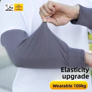 Sun Protection Ice Sleeve Arm Protectors for Men Summer Riding and Driving