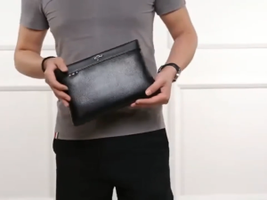 Handbag Kulit Pria Large Capacity PU Leather Mens Fashion Clutch JCBC01