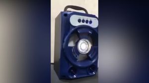 Japan Nagasaki Bluetooth Karaoke LED Bass Speaker "Color Coral Wireless Portable Stereo Bluetooth Speaker with Mic "
