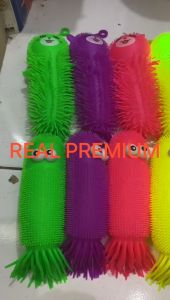 MAINAN ANAK PUFFER BALL/MAINAN YOYO UBUR-UBUR CUMI gurita KARET LAMPU