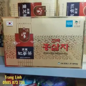 Trà hồng sâm hàn quốc Korea Ginseng Tea chính hãng hộp 100 gói - tranglinh